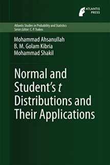9789462390607-9462390606-Normal and Student´s t Distributions and Their Applications (Atlantis Studies in Probability and Statistics, 4)