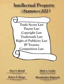 9781945555268-1945555262-Intellectual Property Statutes 2023