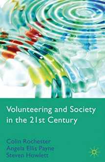 9781349303144-1349303143-Volunteering and Society in the 21st Century