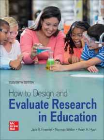 9781266175541-1266175547-Connect Access Card for How to Design and Evaluate Research in Education, 11th Edition