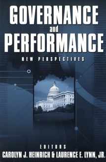 9780878407996-0878407995-Governance and Performance: New Perspectives (Not In A Series)