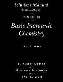 9780471518082-0471518085-Solutions Manual T/A Basic Inorg Chem 3E