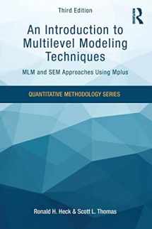 9781848725522-1848725523-An Introduction to Multilevel Modeling Techniques: MLM and SEM Approaches Using Mplus, Third Edition (Quantitative Methodology Series)