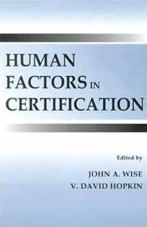 9780805831139-0805831134-Human Factors in Certification (Human Factors in Transportation)