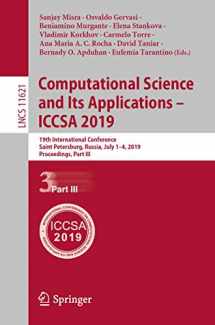 9783030243012-303024301X-Computational Science and Its Applications – ICCSA 2019: 19th International Conference, Saint Petersburg, Russia, July 1–4, 2019, Proceedings, Part ... Computer Science and General Issues)