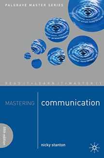 9780230216921-0230216927-Mastering Communication (Macmillan Master Series, 15)