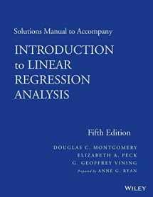 9781118471463-1118471466-Solutions Manual to accompany Introduction to Linear Regression Analysis