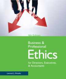 9780324375398-0324375395-Business and Professional Ethics for Directors, Executives, and Accountants
