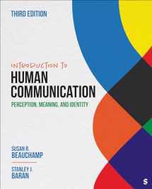 9781071922569-1071922564-Introduction to Human Communication: Perception, Meaning, and Identity