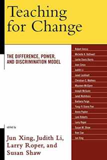 9780739119143-0739119141-Teaching for Change: The Difference, Power, and Discrimination Model