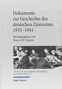 9783161550218-3161550218-Dokumente zur Geschichte des deutschen Zionismus 1933-1941 (Schriftenreihe Wissenschaftlicher Abhandlungen Des Leo Baeck) (German Edition)