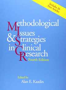 9781433820915-1433820919-Methodological Issues and Strategies in Clinical Research