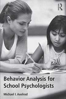9781138121485-1138121487-Behavior Analysis for School Psychologists