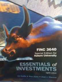 9780077618186-0077618181-Essentials of Investments, Special Edition for Auburn University FINC 3640