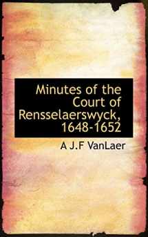 9781115948746-1115948741-Minutes of the Court of Rensselaerswyck, 1648-1652
