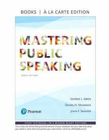 9780134623436-0134623436-Mastering Public Speaking -- Loose-Leaf Edition (10th Edition)