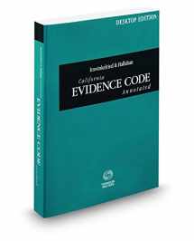 9780314669339-0314669337-Imwinkelried & Hallahan California Evidence Code Annotated, 2015 ed. (California Desktop Codes)