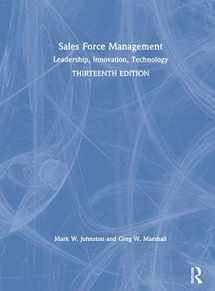 9780367682064-0367682060-Sales Force Management: Leadership, Innovation, Technology