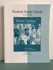 9780073208978-0073208973-Student Study Guide for use with Abnormal Psychology