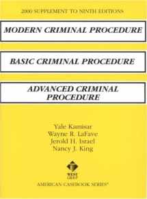 9780314247483-0314247483-Modern Criminal Procedure 2000: Cases, Comments and Questions (American Casebook Series)