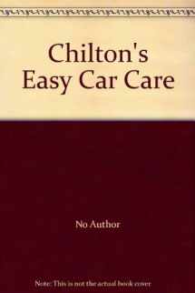 9780801967849-0801967848-Chilton's Easy Car Care