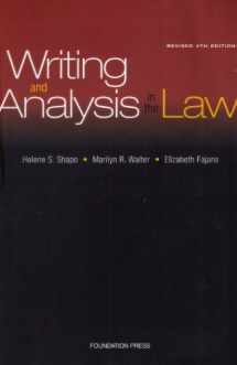9781587785412-1587785412-Writing and Analysis in the Law (Textbook)