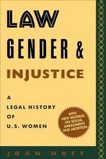 9780814734674-0814734677-Law, Gender, and Injustice: A Legal History of U.S. Women (Feminist Crosscurrents, 1)