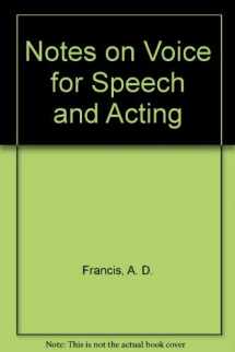 9781551300610-1551300613-Notes on Voice for Speech and Acting