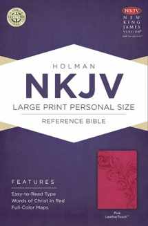 9781433613029-1433613026-NKJV Large Print Personal Size Reference Bible, Pink LeatherTouch
