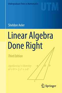 9783319110790-3319110799-Linear Algebra Done Right (Undergraduate Texts in Mathematics)
