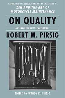9780063084643-0063084643-On Quality: An Inquiry into Excellence: Unpublished and Selected Writings