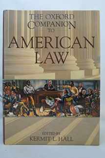 9780195088786-0195088786-The Oxford Companion to American Law (Oxford Companions)