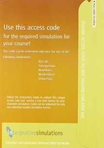 9780136075134-0136075134-Interpretive Simulations Access Code Card Group A