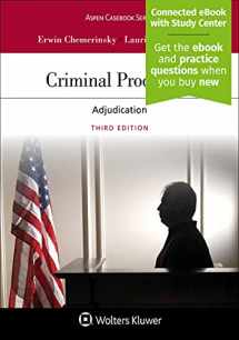 9781454882985-1454882980-Criminal Procedure: Adjudication (Aspen Casebook)