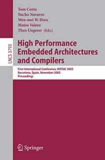 9783540303176-3540303170-High Performance Embedded Architectures and Compilers: First International Conference, HiPEAC 2005, Barcelona, Spain, November 17-18, 2005, Proceedings (Lecture Notes in Computer Science, 3793)