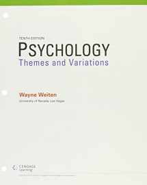 9781337572576-1337572578-Bundle: Psychology: Themes & Variations, Loose-leaf Version, 10th + MindTap Psychology, 1 term (6 months) Printed Access Card + Fall 2017 Activation Printed Access Card