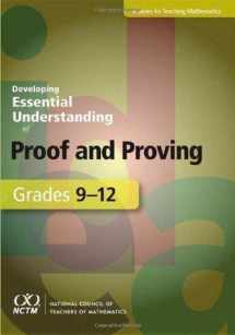 9780873536752-0873536754-Developing Essential Understanding of Proof and Proving for Teaching Mathematics in Grades 9–12