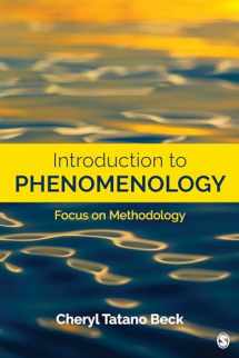 9781544319551-154431955X-Introduction to Phenomenology: Focus on Methodology
