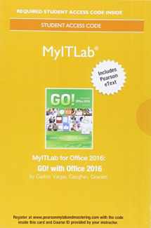 9780134497914-0134497910-GO! with Office 2016 -- MyLab IT with Pearson eText Access Code