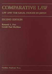 9780890894644-0890894647-Comparative Law: Law and the Legal Process in Japan