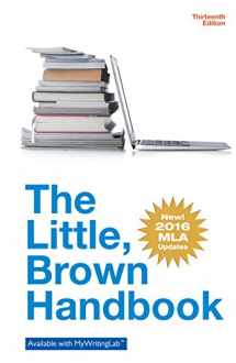 9780134586335-0134586336-Little Brown Handbook, The, MLA Update Edition (13th Edition)