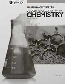 9781940110264-1940110262-Exploring Creation with Chemistry 3rd Edition, Solutions and Tests