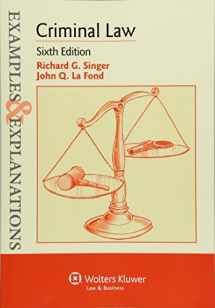 9781454815532-1454815531-Examples & Explanations: Criminal Law, Sixth Edition