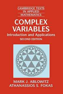 9780521534291-0521534291-Complex Variables: Introduction and Applications (Cambridge Texts in Applied Mathematics, Series Number 35)