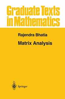 9781461268574-1461268575-Matrix Analysis (Graduate Texts in Mathematics)