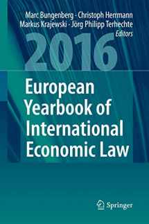 9783319292144-3319292145-European Yearbook of International Economic Law 2016 (European Yearbook of International Economic Law, 7)