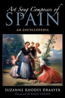 9780810863620-0810863626-Art Song Composers of Spain: An Encyclopedia