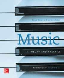 9780077493332-0077493338-Workbook to accompany Music in Theory and Practice, Volume 2
