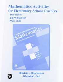 9780134995618-0134995619-Activity Manual for Problem Solving Approach to Mathematics for Elementary School Teachers, A