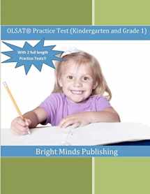 9781479186228-1479186228-OLSAT Practice Test (Kindergarten and Grade 1): (With 2 Full Length Practice Tests)